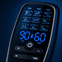 Detalle de la pantalla y controles de VitalyZen